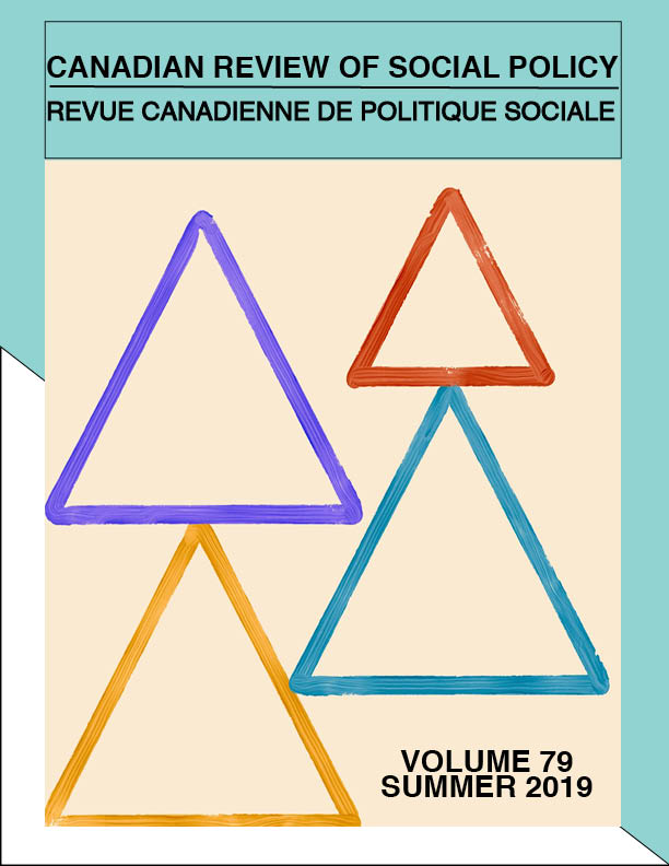 Canadian Review of Social Policy/Revue Canadienne de Politique Sociale, Volume 79